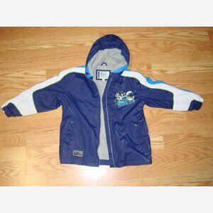 Kloz Blue Fleece Lined Winter Coat Youth Size 6